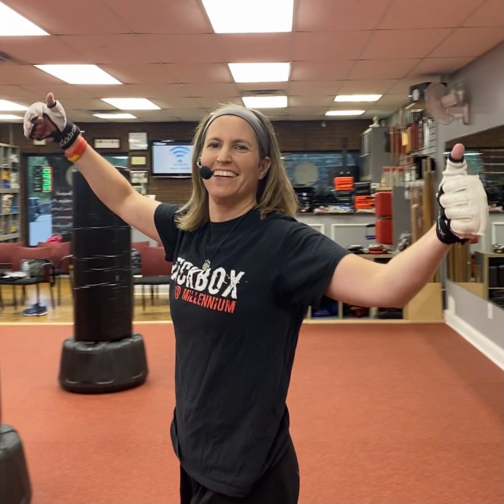 fitness-kickboxing-inspirational-instructor Fitness Kickboxing Inspirational Instructor